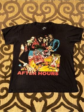 The Weeknd x Asap Rocky x Art Dealer For AWGE 001 After Hours Tee LARGE